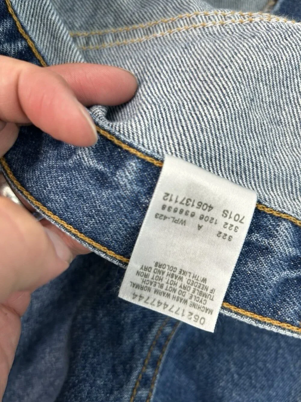 Levis 517 Jeans Pants Mens 36x32 Blue Denim Regular Fit Straight Leg Y2K